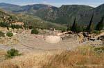 Panorama en el teatro, Delphi, Grecia.