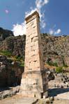 Columnas antiguas, Delphi, Grecia.