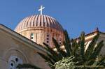Iglesia en Agios Nikolaos, Galaxidi, Grecia.