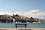 Frente al pueblo de Galaxidi, Grecia.
