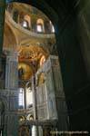 Dentro de la iglesia, Hosios Loukas, Grecia.