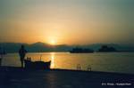 Puesta de sol, Nafplion, Grecia.