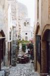 Caminar por las calles de Monemvasia, Grecia.