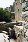 Terrazas y transición a Monemvasia, Grecia.