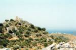 Panorama en Mani, Grecia.