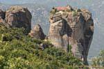 Panorama Hagia Triada Monastery, Meteora, Grecia.