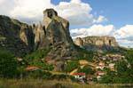 Panorama de Kalambaka Meteora, Grecia.