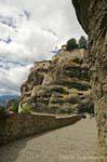 Camino pavimentado Monasterio Varlaam, Meteora, Grecia.
