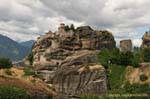 Vista desde el monasterio de Varlaam, Meteora, Grecia.
