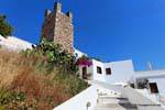 Milos, Adamas, antigua torre, Grecia.