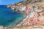 Milos, Paleohori Pebble Beach, Grecia.