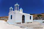 Milos, iglesia Plathenia, Grecia.
