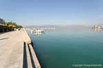 Caminar en los muelles, Nafplion, Grecia.