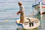 Serifos, Koutalas el pescador, Grecia.