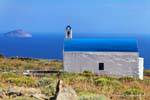 Serifos, Platis Gialos, iglesia, Grecia.