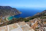 Sifnos, Agios Simeón, Panorama Kamares, Grecia.