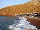 Agios Nikolaos Beach, Hydra, Grecia.