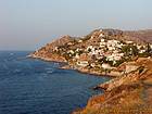 Paisaje Kaminia, Hydra, Grecia.
