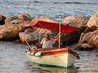 Barco BEATPIKH AY422, Hydra, Grecia.