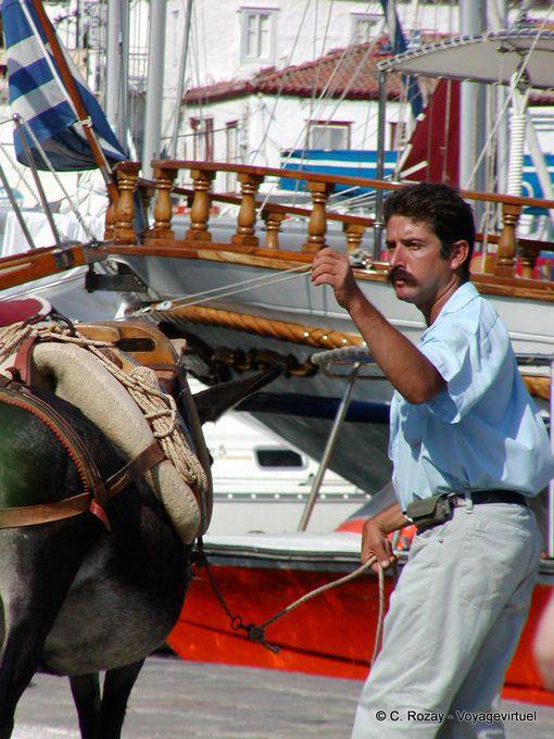 El bigotudo, Hydra - Grecia