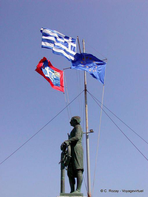 Almirante Andreas Miaoulis, Hydra - Grecia