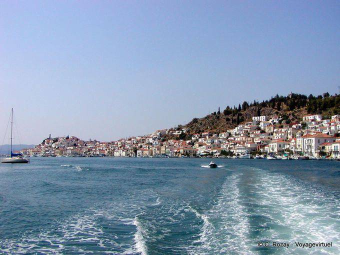 Salida de la isla de Poros - Grecia