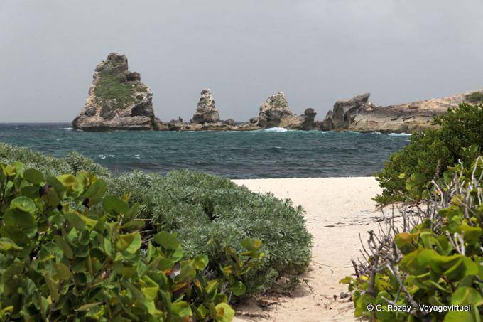 Anse et pointe des Châteaux - Guadalupe