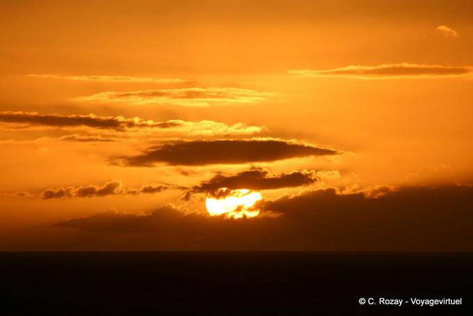 Puesta de sol, todavía, Guadalupe - Guadalupe