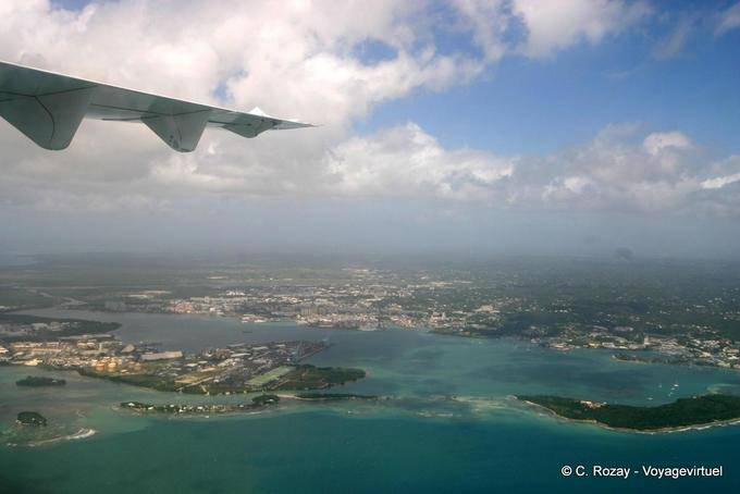 Pointe-à-Pitre desde el cielo - Guadalupe