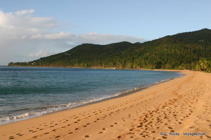 Otra vista de Grande Anse a Deshaies - Guadalupe
