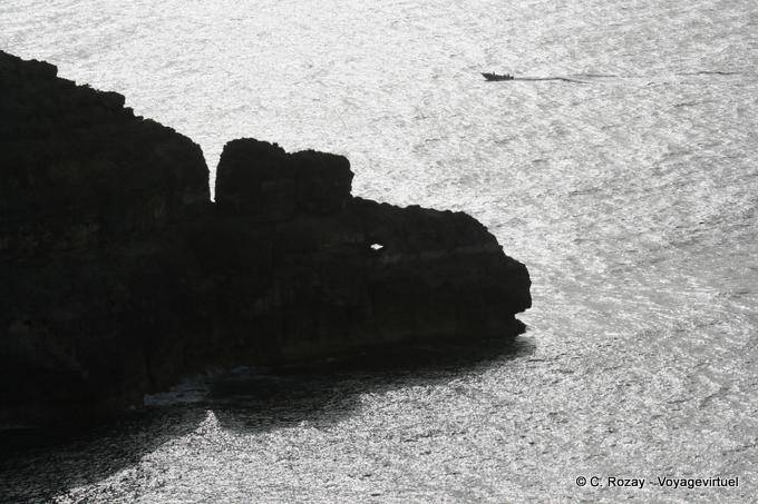 Monstre de calcaire, Pointe de la Grande Vigie, Guadalupe