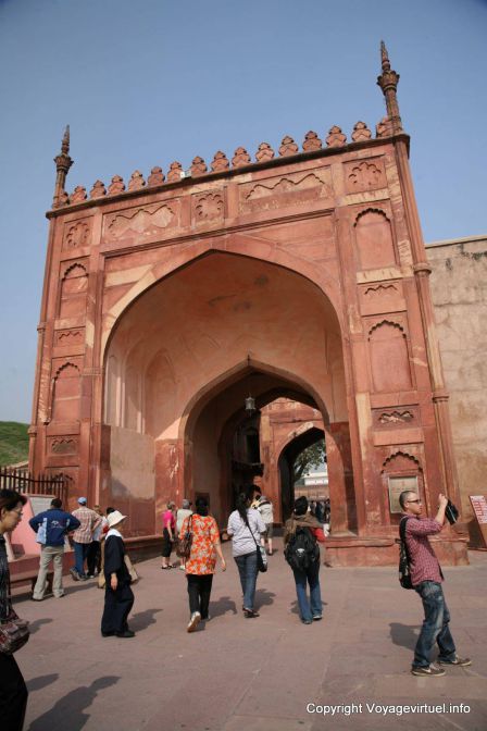 Agra Fort Rouge - India