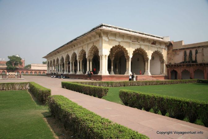 Agra Fort Rouge Diwan I Am - India