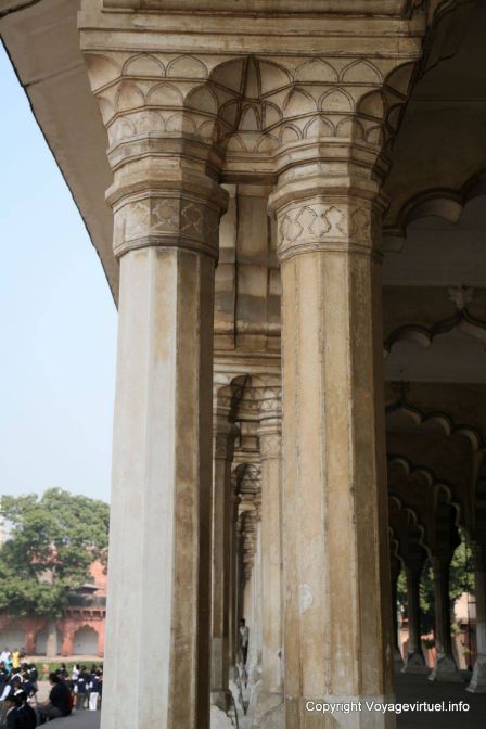 Agra Fort Rouge Diwan I Am - India