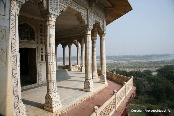 Agra Fort Rouge Muthamman Burj - India