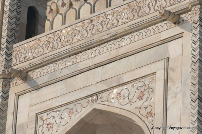 Agra Taj Mahal Eclats De Soleil - India