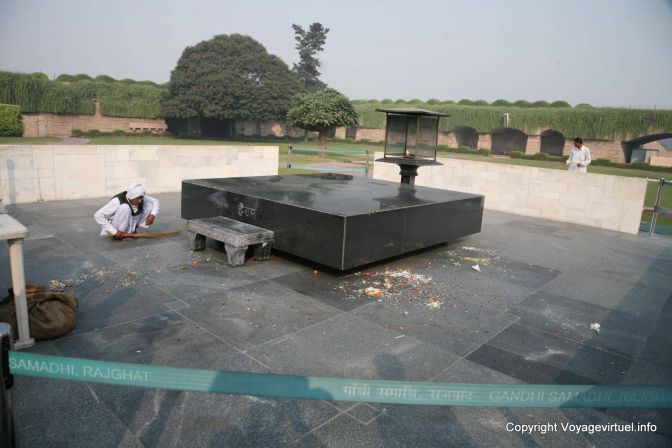 Delhi Gandi Raj Ghat - India