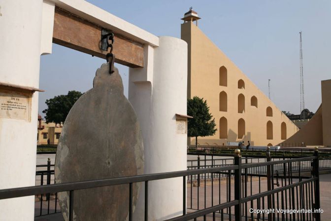 Jaipur Jantar Mantar Observatoire Raj Yantra Astrolabe - India