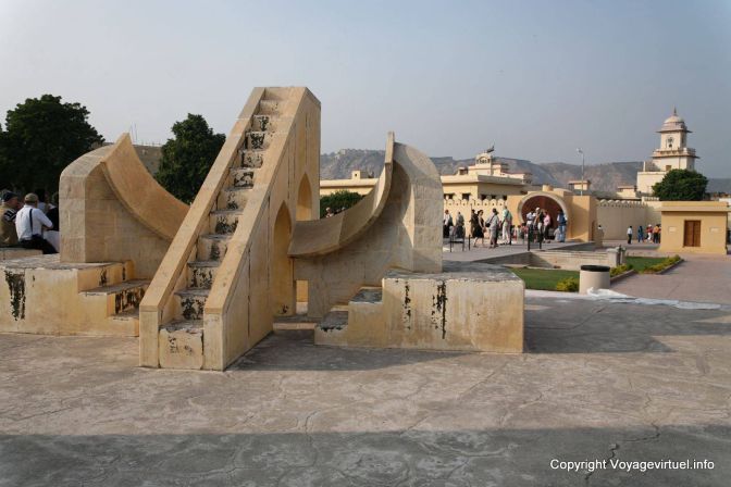 Jaipur Jantar Mantar Observatoire Samrat Yantra Astrologique - India