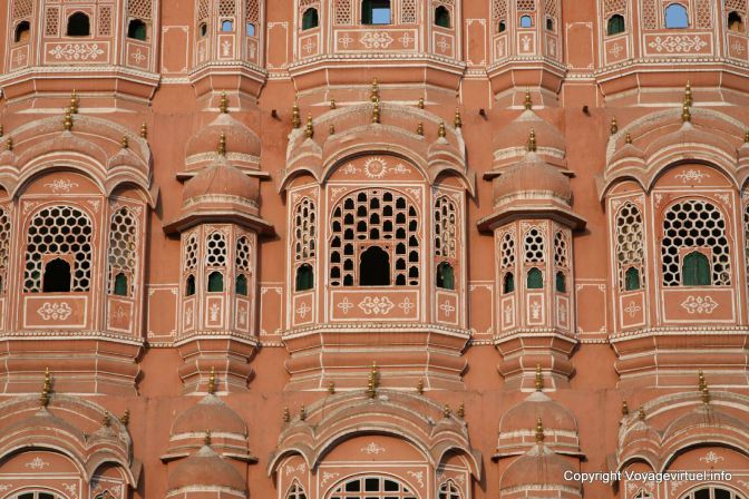 Jaipur Palais Des Vents Hawa Mahal - India
