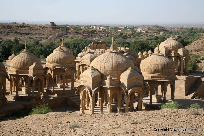 Jaisalmer Bada Bagh Cenotaphs - India