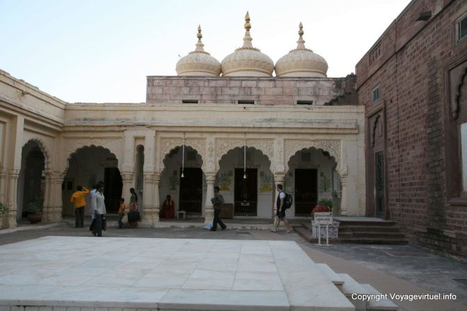 Jodhpur Mehrangarh Forteresse Temple Hindou - India