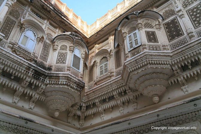 Jodhpur Mehrangarh Forteresse Zanani Deodi - India