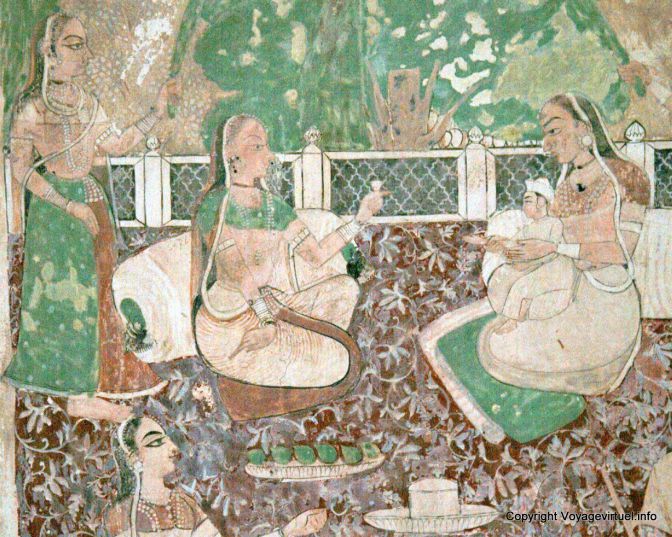 Nagaur Ahhichatragarh Fort Paints Peintures - India