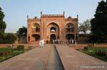 Agra baby taj itmad ud daulah tomb entrance.