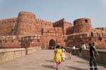 Agra Fort Rouge amar singh pol entrance.