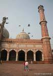 Delhi jama masjid mosquee rouge.