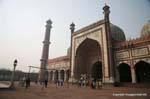 Delhi jama masjid mosquee rouge.