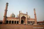 Delhi jama masjid mosquee rouge.