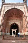 Delhi jama masjid mosquee rouge.